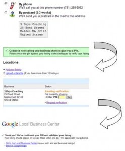 Google Places Optimization Setup and Validate 248x300 Google Places Optimization